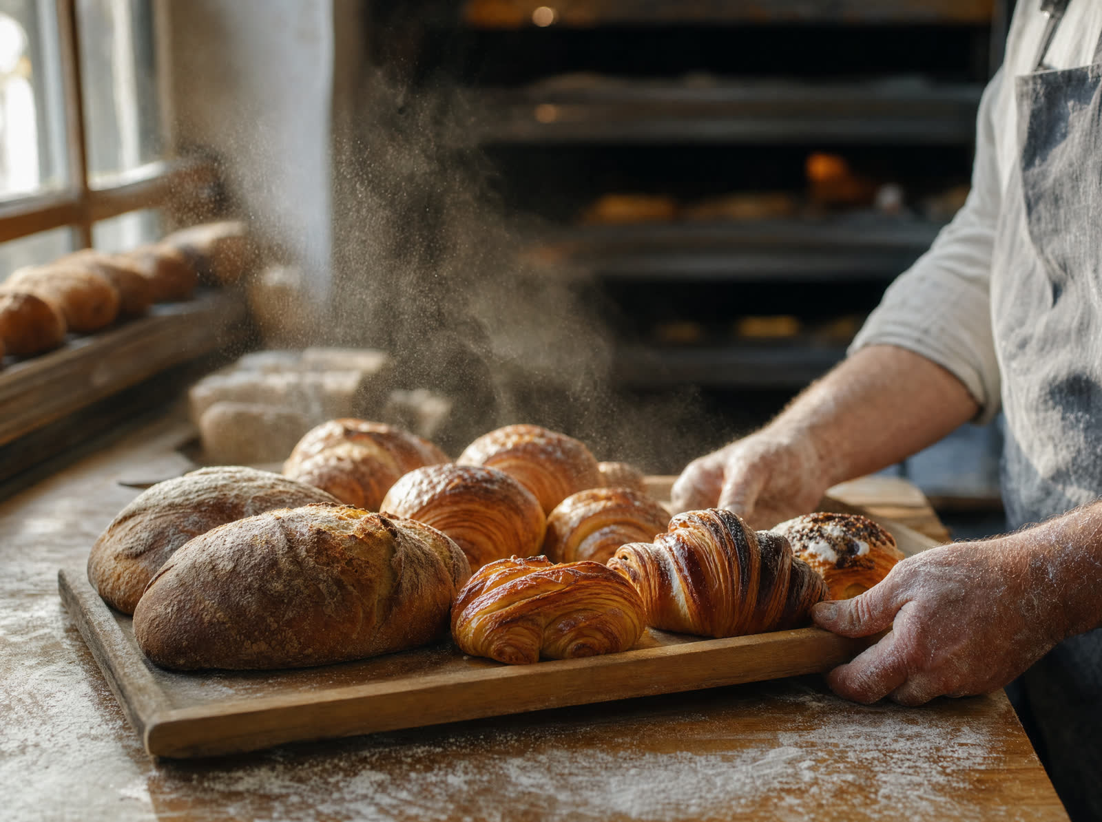 Illustrative campaign image for a fictional neighbourhood bakery