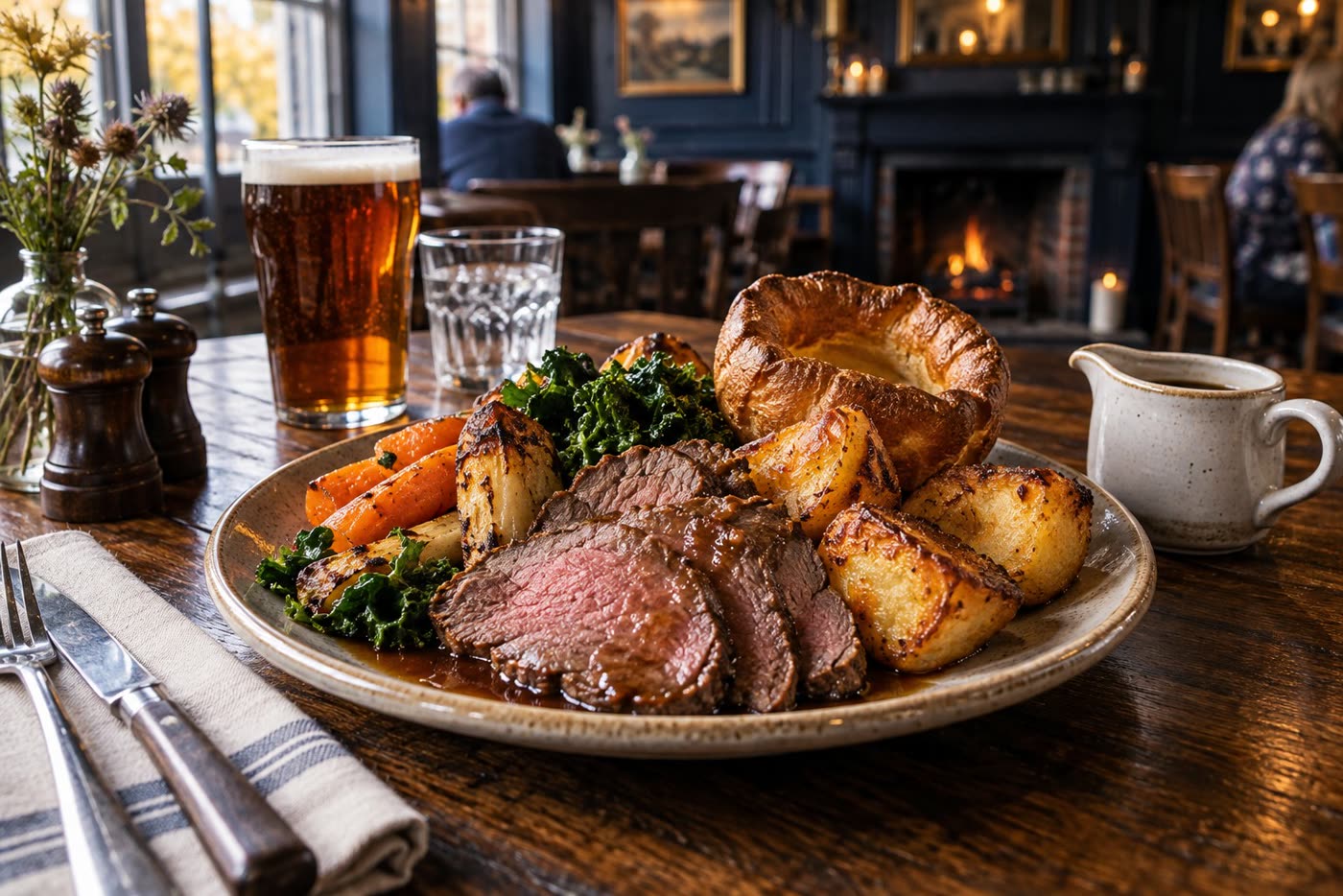 The Oak & Ember campaign food photography